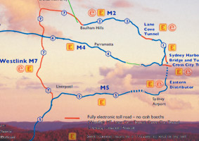 View a map detailing the Inbound Connections to the Greater Blue Mountains Area